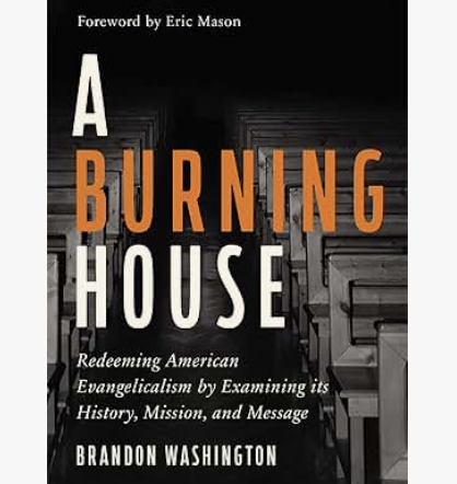 A burning house - book