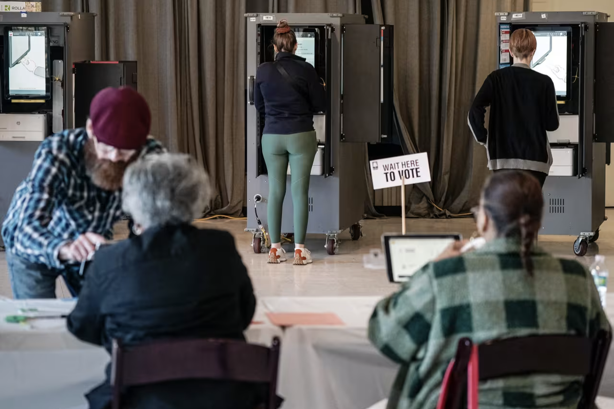 Georgia presidential primary elections in Atlanta