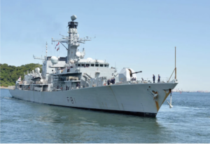 HMS Sutherland in Yokosuka, Japan