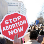 Stop Abortion NOW sign