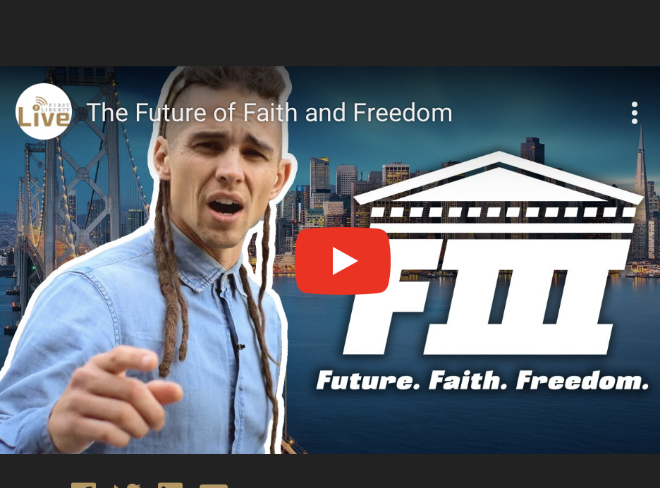 The Future of Faith and Freedom