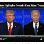Trump - Biden Debate - WSJ