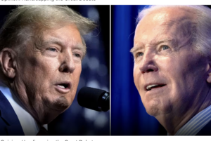 Trump - Biden side by side