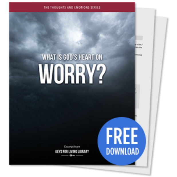 Book Cover - What is God's Heart on Worry