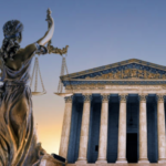 Lady Justice and the Supreme Court Building