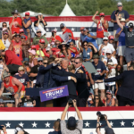 Trump - secret service - crowd shot