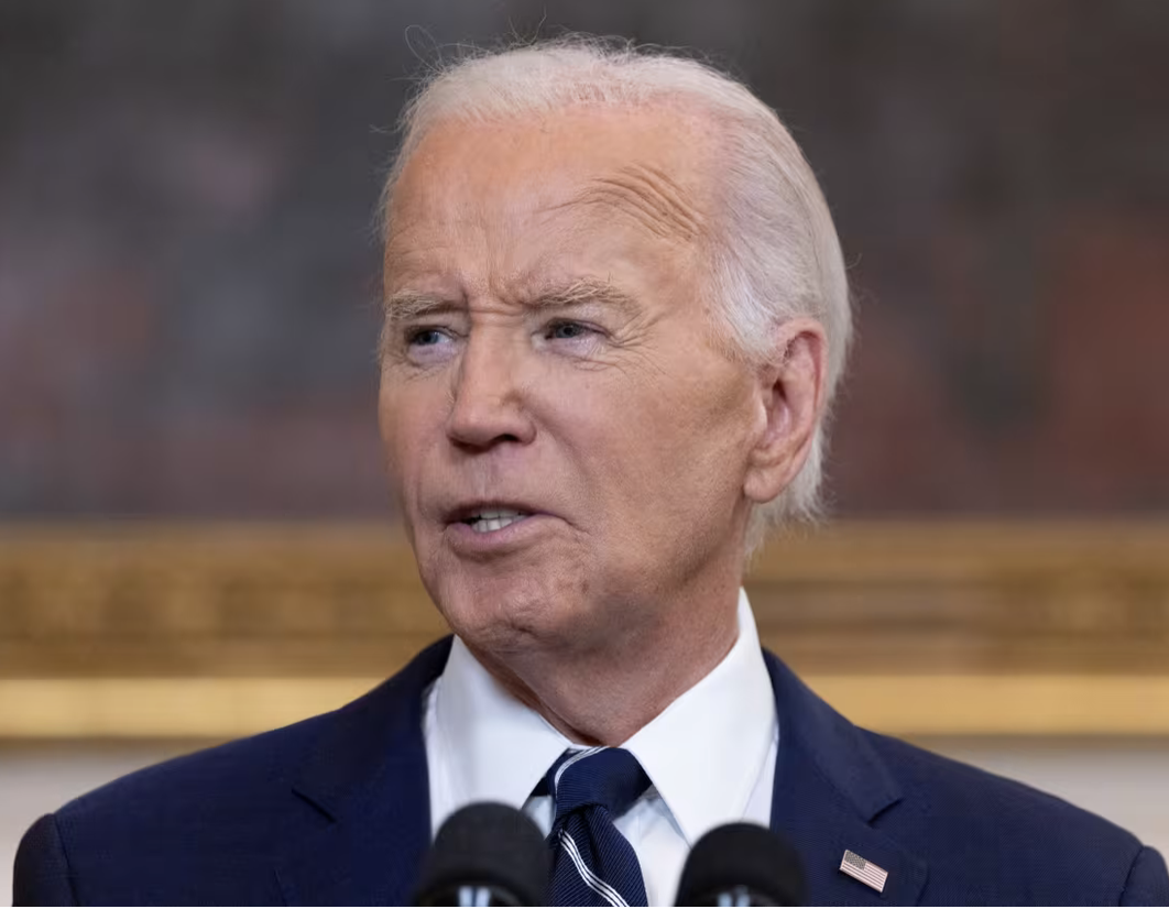 Biden Speaks - half profile