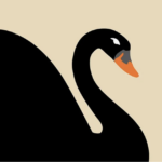 Graphic - black swan