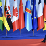 Joe Biden arrives at the G20 Leaders’ Summit