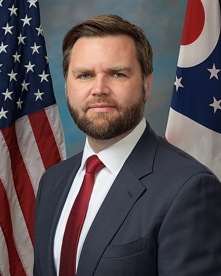 Senator JD Vance official portrait 118th Congress