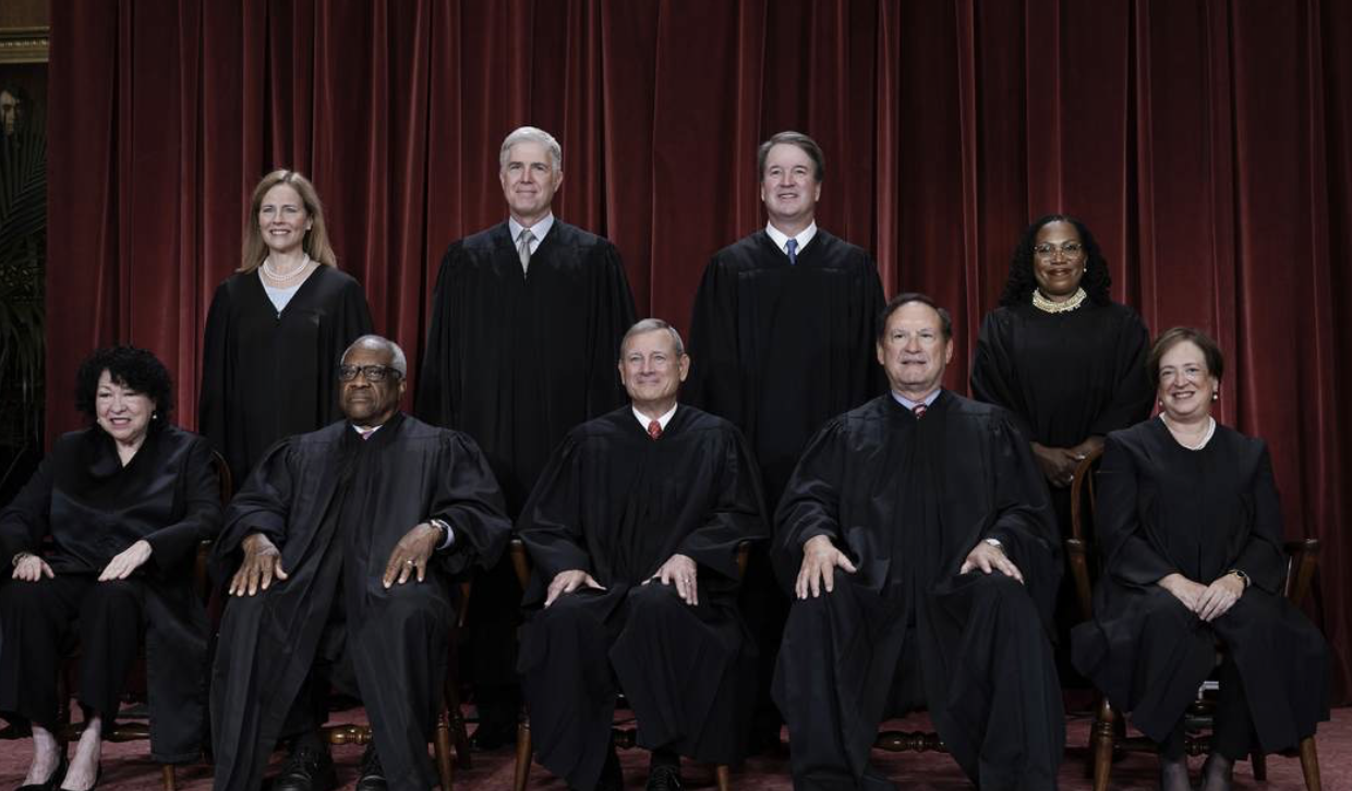 9 justices of US Supreme Court 2024