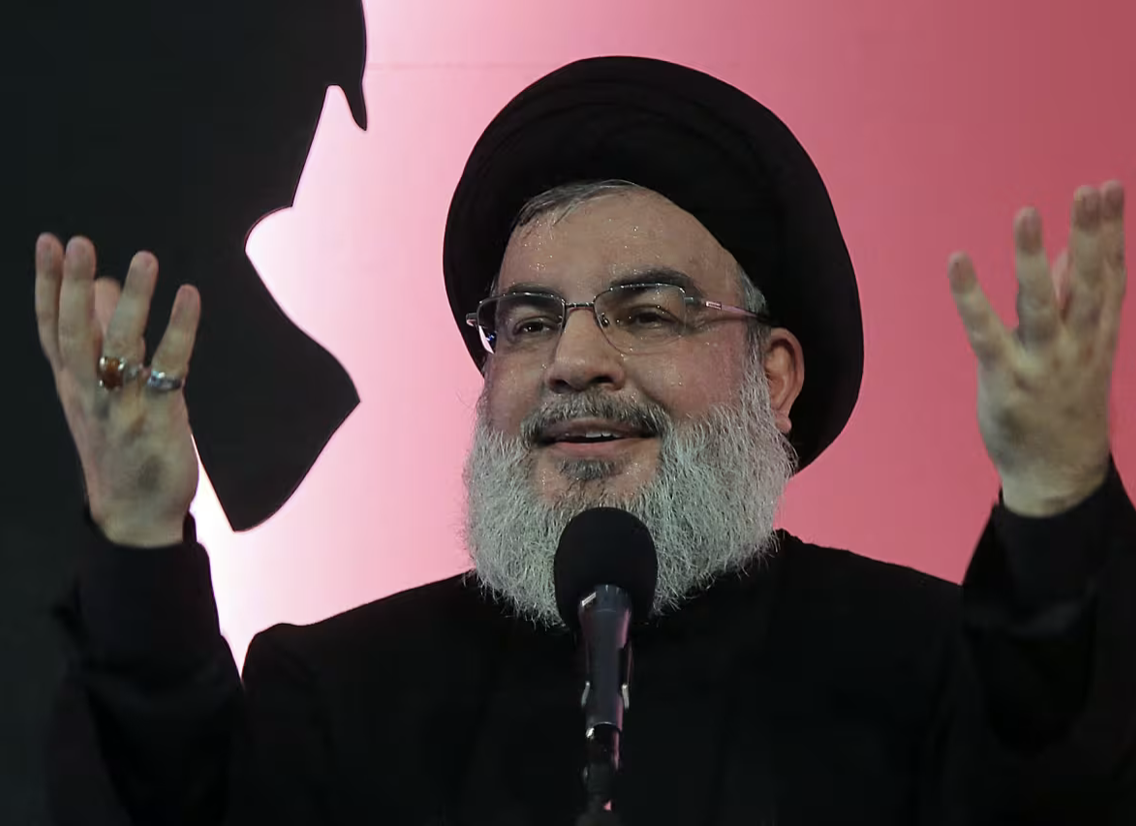 Hezbollah leader Hassan Nasrallah in 2016