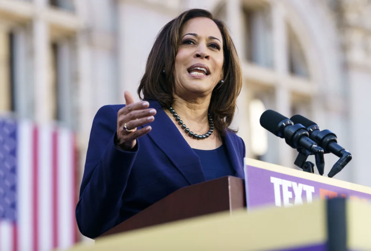 Kamala campaigns