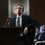 Mark Zuckerberg at a Senate Judiciary Committee hearing