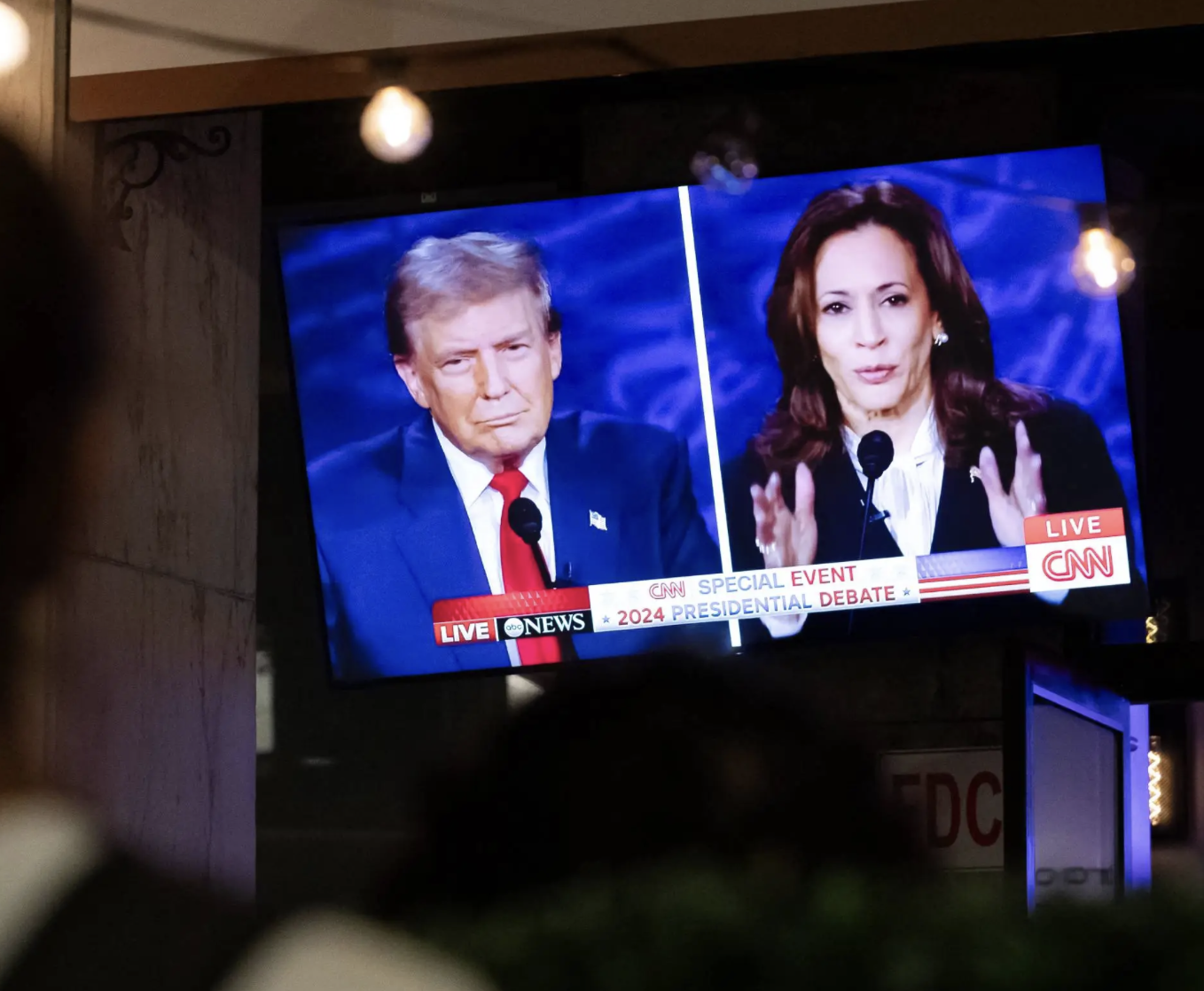 Presidential Debate on TV