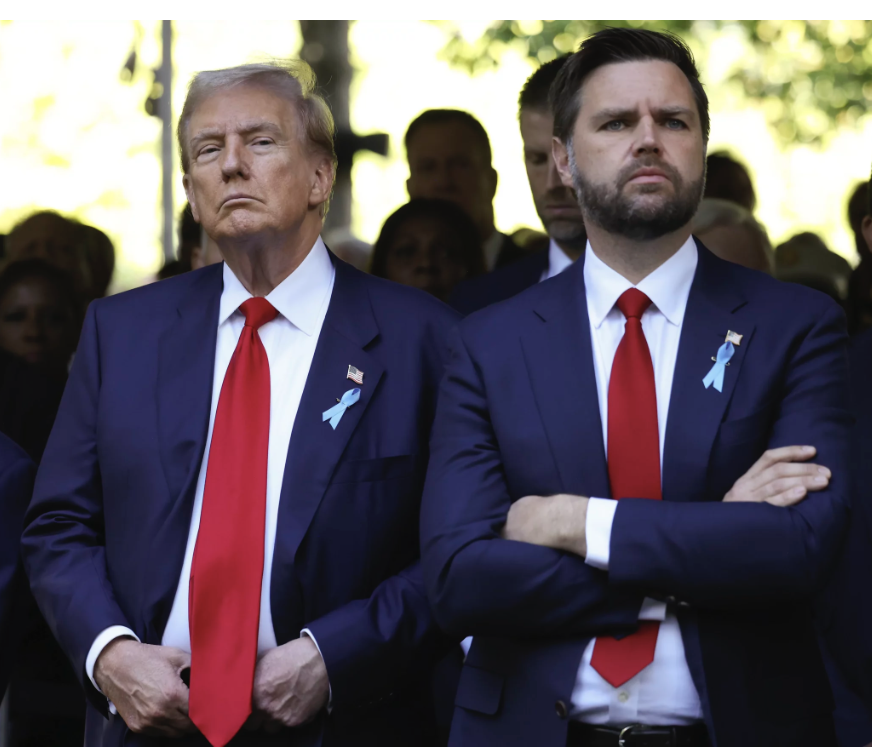 Trump and Vance looking tough