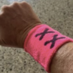 XX Pink Wrist Band