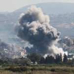 Smoke rises from Southern Lebanon