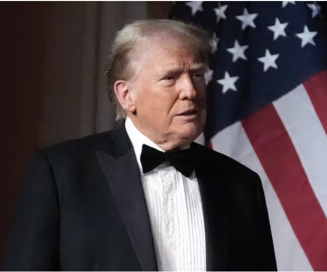 Trump in a tux