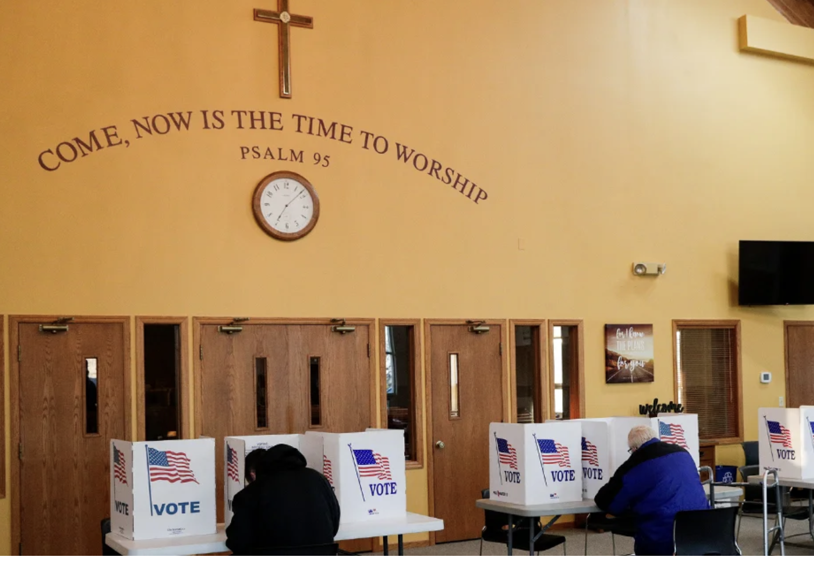 church sanctuary - voting place