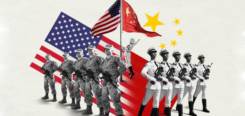 China (Chinese) War with the US