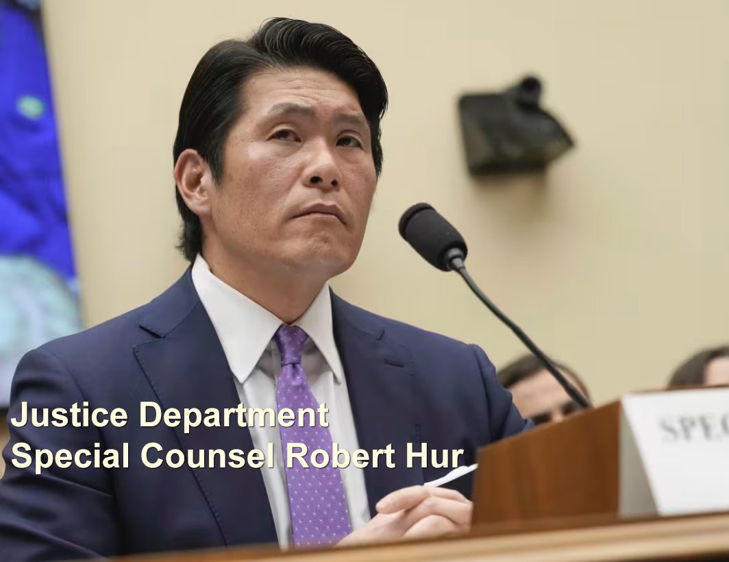 Justice Department Special Counsel Robert Hur