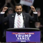 Kash Patel campaigns for Trump-Vance