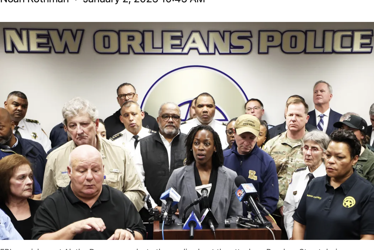 FBI special agent Aletha Duncan - attack on Bourbon Street during a press conference in NOLA