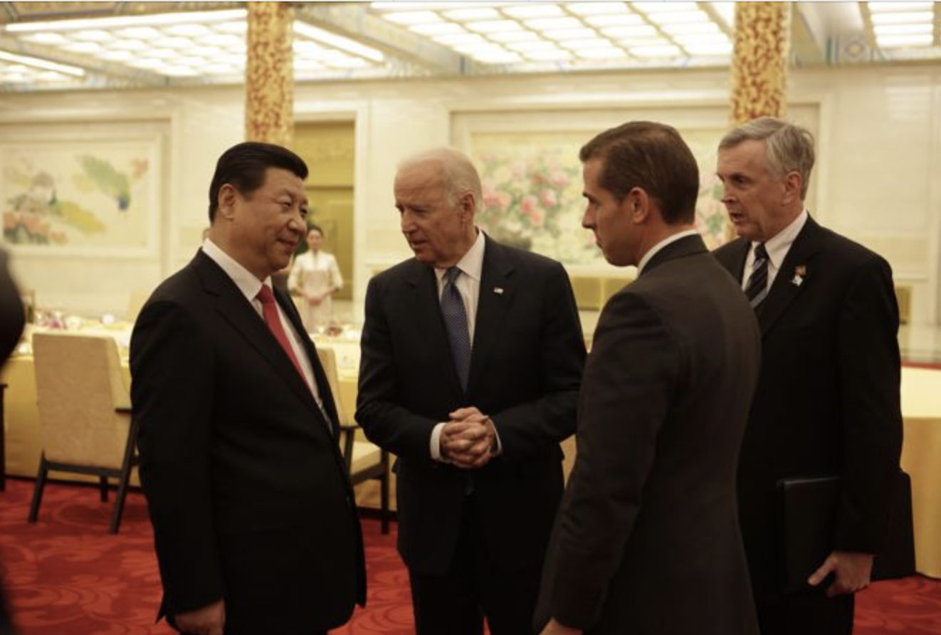 Joe and Hunter biden meeting with Chinese officials