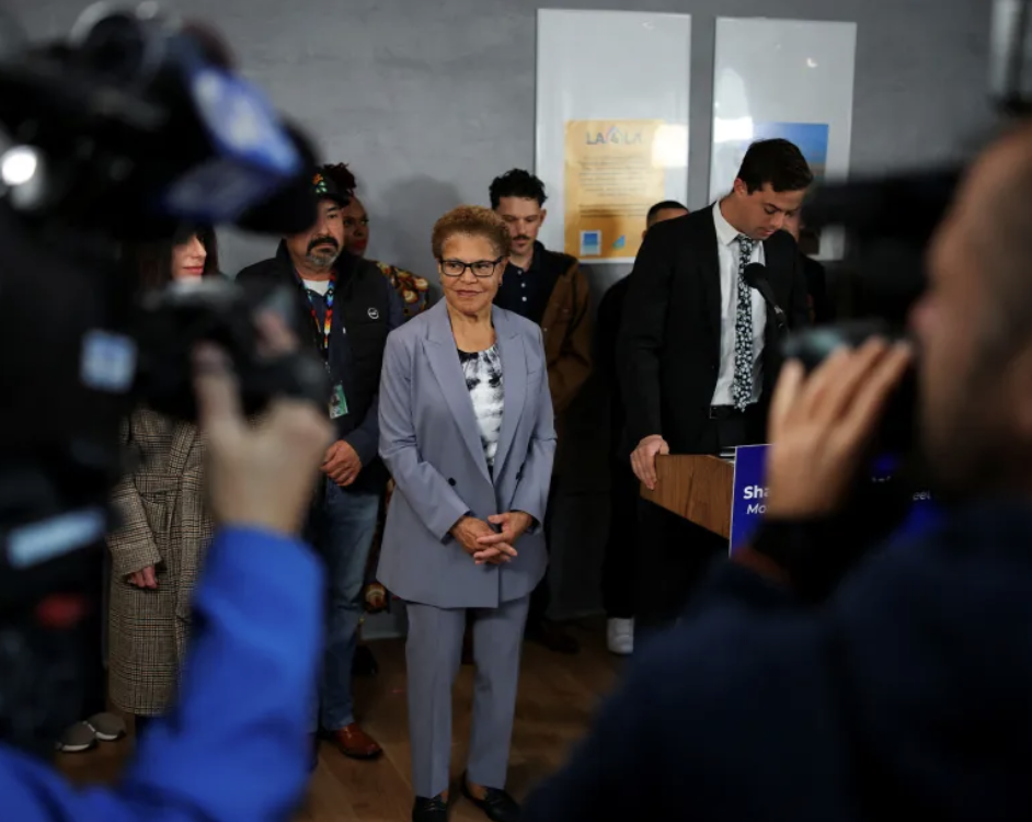 Los Angeles mayor Karen Bass