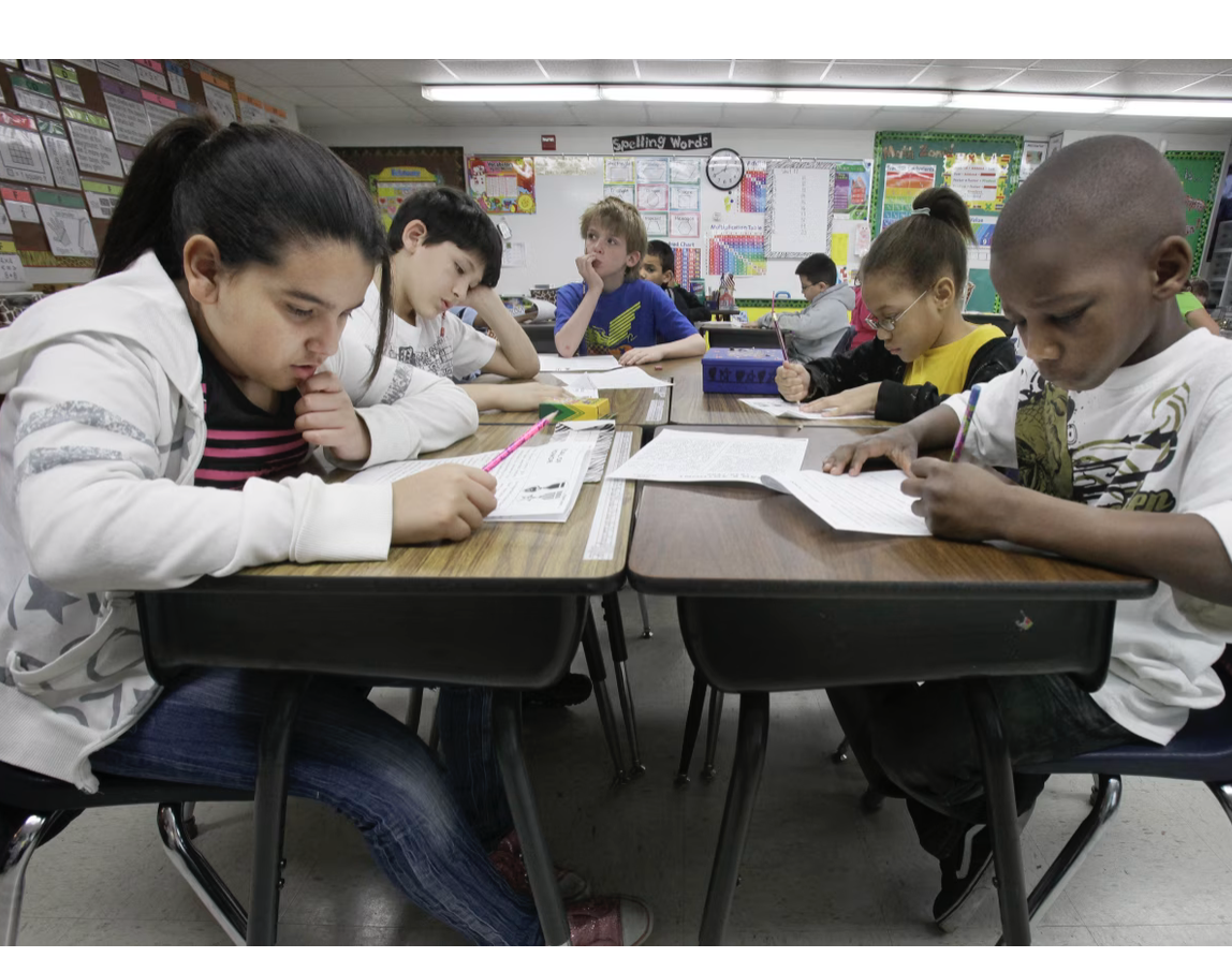 3rd grade students in Mesquite, TX