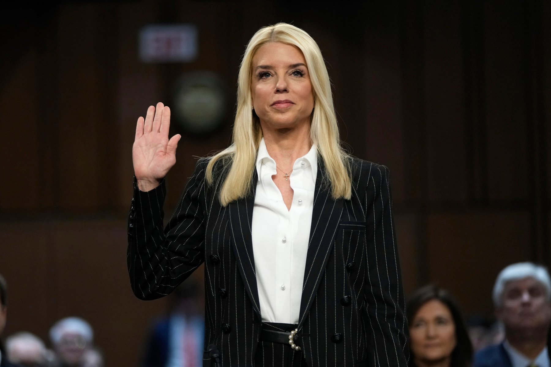 Attorney General Pam Bondi is sworn in