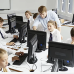 private school - computer class