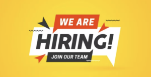 Now Hiring - Join our Team - banner