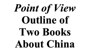 Outline of Two Books About China