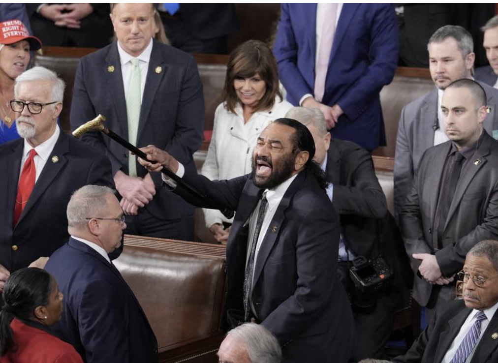 Rep. Al Green interrupts Trumps SOTU address