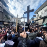 Syrian Christians protest