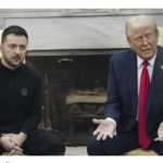 Trump and Zelensky talk at White House