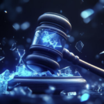 Block and Gavel-breaking glass