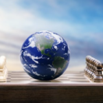 Earth on a chessboard