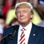 President Trump smirks