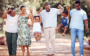 Black Family in a Park