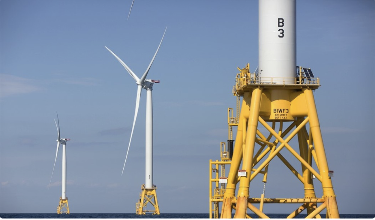 Windmills off the Spanish Coast