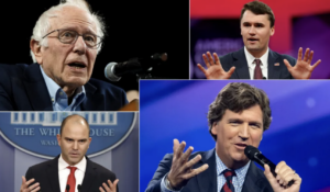 Sen. Bernie Sanders-VT, Turning Point USA founder Charlie Kirk, Tucker Carlson, Deputy National Security Advisor Ben Rhodes