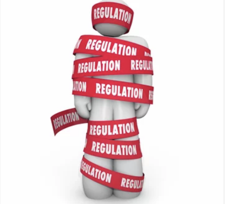 wrapped in regulation