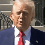 President Trump speaks about his pause on tariffs on 4-9-25