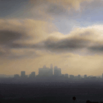 foggy smoggy city