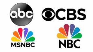 ABC-CBS-MSNBC-NBC-Liberal Media