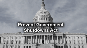 Prevent Government Shutdowns Act of 2025