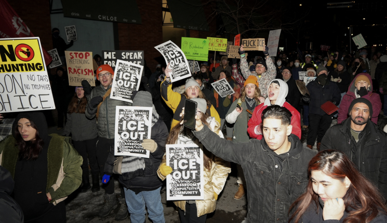 Protest Style of ICE-Watch